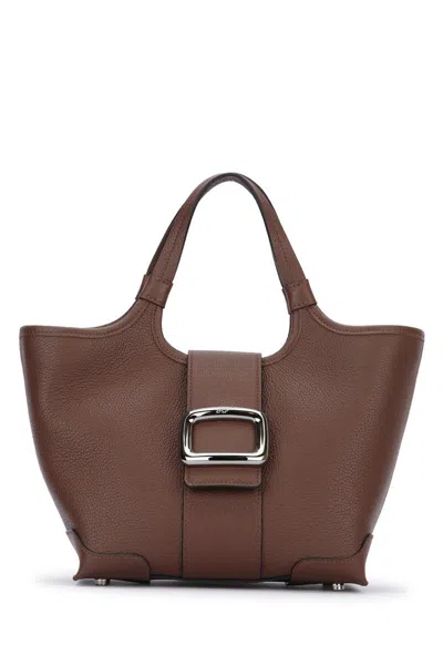 Roger Vivier Handbags. In Brown