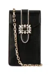 Roger Vivier Structured Chain Shoulder Bag In B999