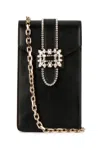 Roger Vivier Structured Chain Shoulder Bag In B999