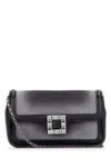 Roger Vivier Viv Jeu De Fille Denim Bag In Black