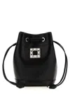 Roger Vivier Black Trs Vivier Bucket Bag In Black