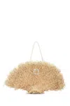 Roger Vivier Tres Vivier Panier Large In C600naturalec019cire'