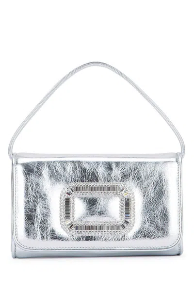 Roger Vivier Handbags. In Silver