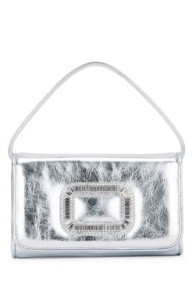 Roger Vivier Handbags. In Silver