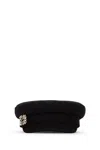 Roger Vivier Felt Sailor Hat With Br In Black