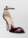 Roger Vivier Heel Embellished Open Toe Sandals