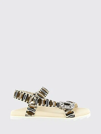 Roger Vivier Multicolor Slingback Sandals