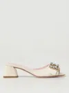 Roger Vivier Heeled Sandals  Woman Color Yellow Cream