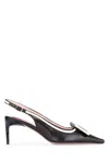 Roger Vivier Slingback Dã©colletã© Viv In B999neroc019cire