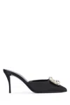 Roger Vivier Efflorescence Mules In Black