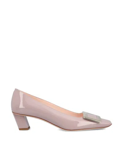 Roger Vivier Heeled Shoes In Dusty Rose