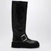 Roger Vivier Viv Rangers High Leather Boots