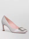 Roger Vivier High Heel Pumps Pointed Toe Buckle In Multi