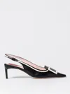 Roger Vivier Slingback Dã©colletã© Viv In Black