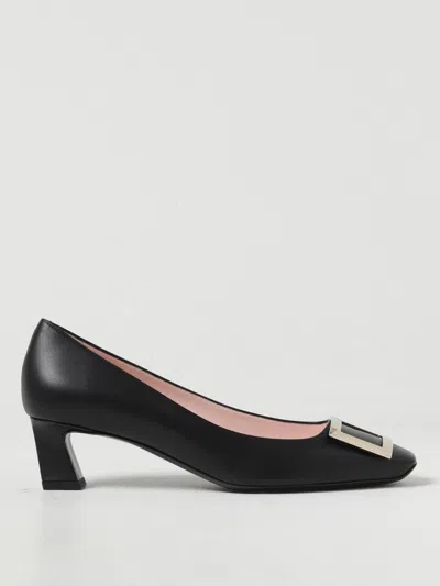 Roger Vivier High Heel Shoes  Woman Color Black In Schwarz