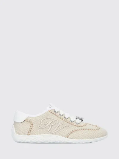 Roger Vivier Viv Up Low Embellished Sneakers In Multi
