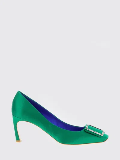 Roger Vivier Absatzschuhe  Damen Farbe Grün In Green