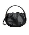 Roger Vivier Hobo Viv' Choc Mini Bag In Leather In Black