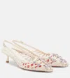 Roger Vivier I Love Slingback High Heel Sandals In Neutral