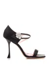 Roger Vivier "vivier Daisy Strass I In Black