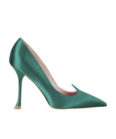 Roger Vivier I Love Vivier High Heels In Green