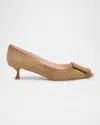 Roger Vivier Women's Viv In Tabacco