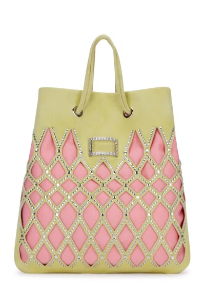 Roger Vivier Inspired Mini Handbag In Multi