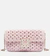 Roger Vivier Clutch Jeu De Fille Aus Raffiabast