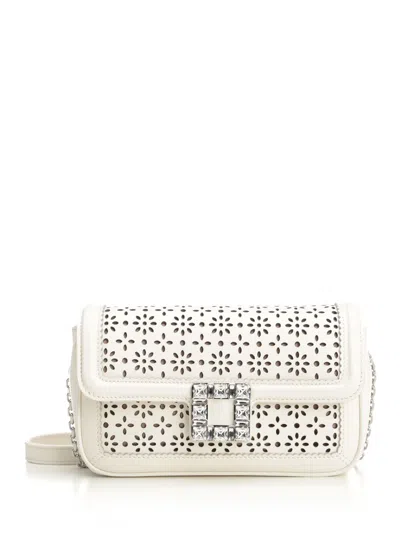 Roger Vivier Jeu De Fille Shoulder Bags White