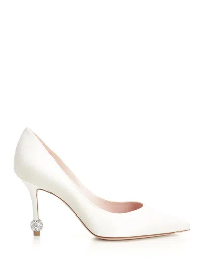 Roger Vivier Jewel Heel Pumps Beige