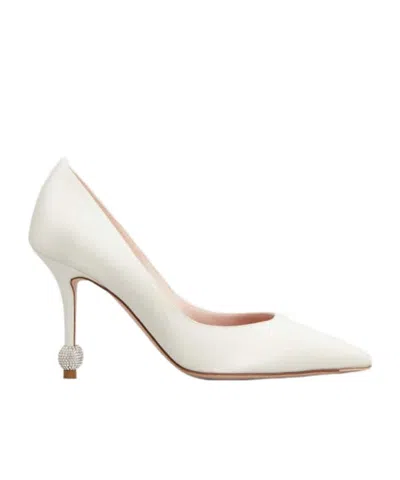 Roger Vivier Jewel Heel Pumps In Satin