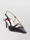 Roger Vivier 'kitten Heel Pointed Toe Slingback Strappy'