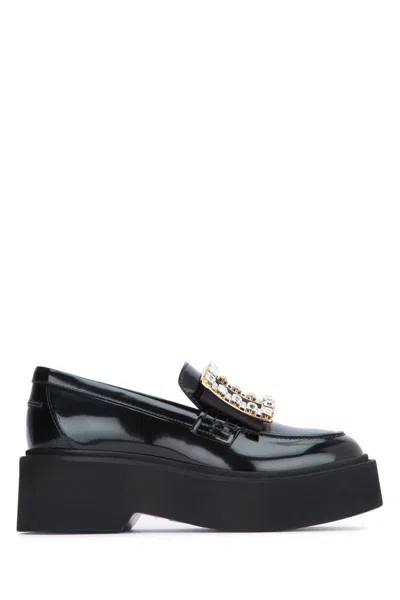 Roger Vivier Lace-ups In Black