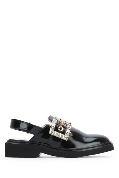 Roger Vivier Lace-ups In Black