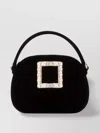 Roger Vivier Ladybug Structured Top Handle Shoulder Bag