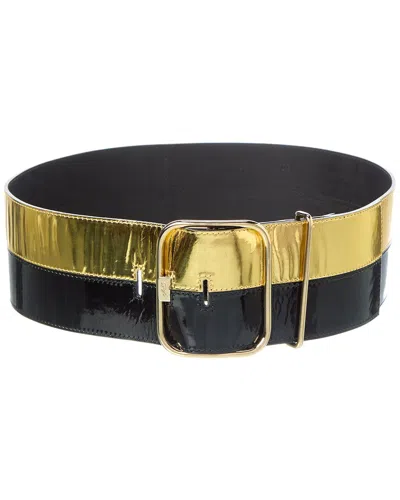 Roger Vivier Leather Belt In Black