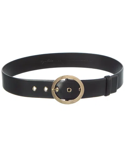 Roger Vivier Leather Belt In Black