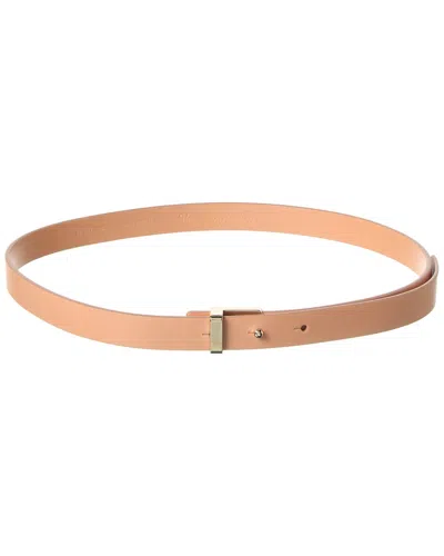 Roger Vivier Leather Belt In Brown