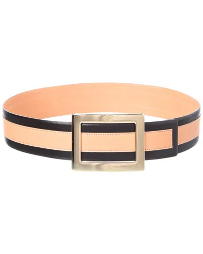 Roger Vivier Leather Belt In Multi