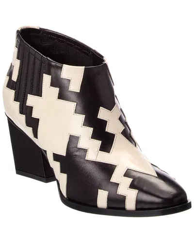 Roger Vivier Leather Boot In Multi
