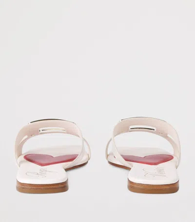 Roger Vivier Leather Buckle Mules