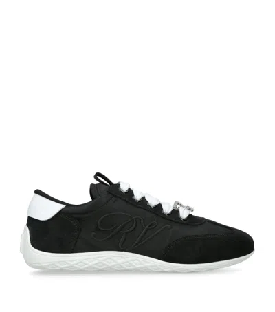 Roger Vivier Leather Charms Low-top Sneakers