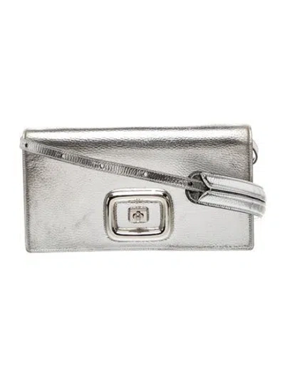 Pre-owned Roger Vivier Leather Clutch