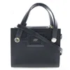 Roger Vivier Leather Handbag Black 2way In Black