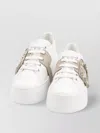 Roger Vivier Viv Skate Crystal Embellished Platform Sneaker