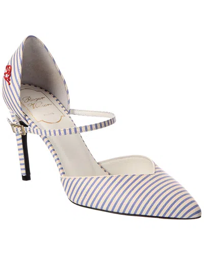 Roger Vivier Leather Pump In Multi
