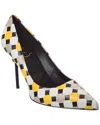 Roger Vivier Leather Pump In Multi