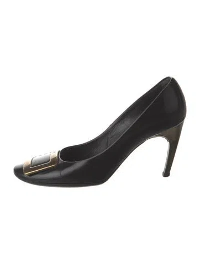 Pre-owned Roger Vivier Leather Pumps In Black