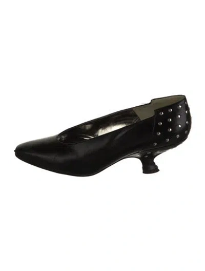 Pre-owned Roger Vivier Leather Pumps In Black