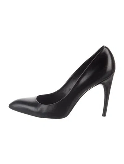Pre-owned Roger Vivier Leather Pumps In Black